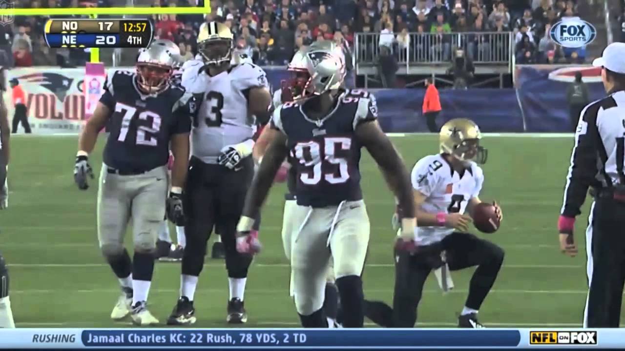 Chandler Jones 2012-2013 Patriots Highlights HD