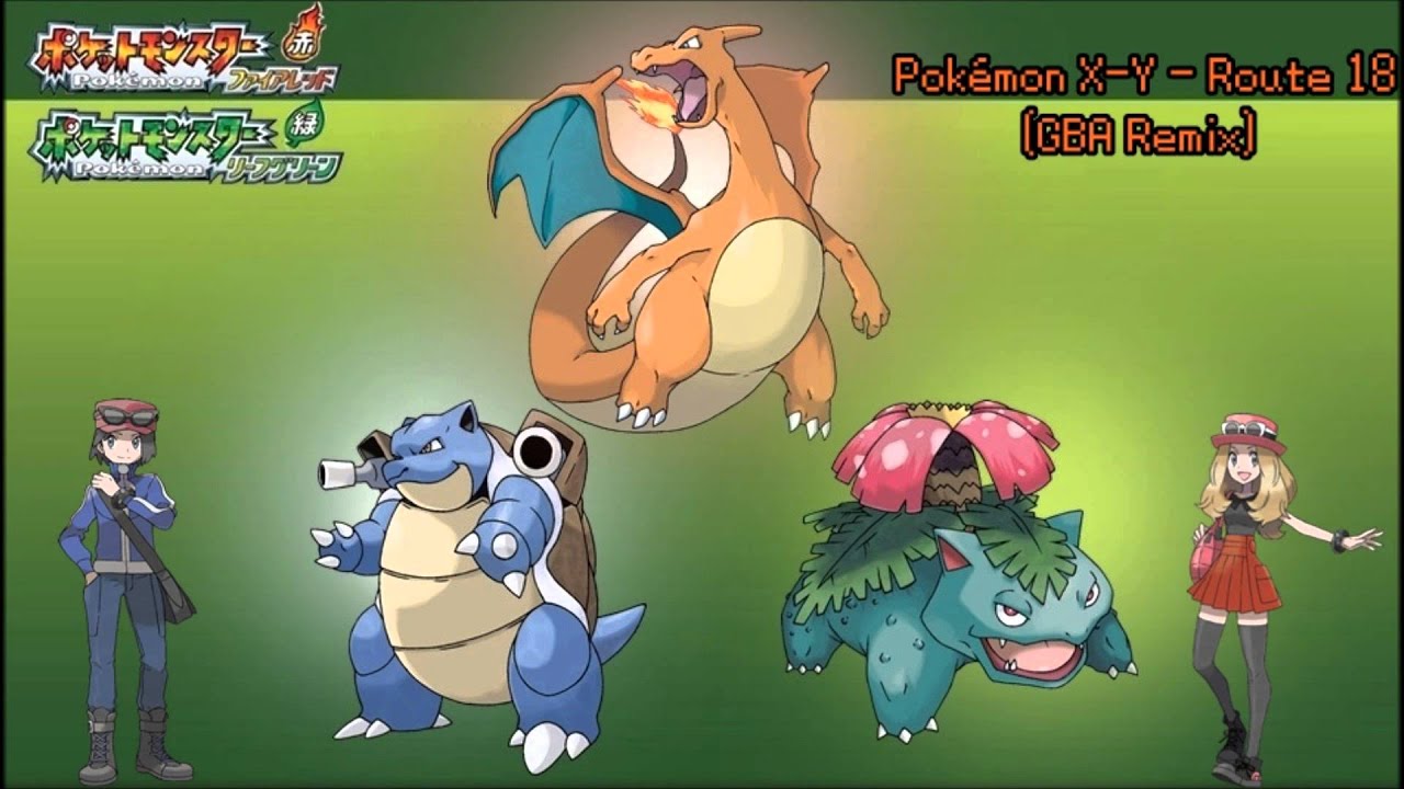 Pok&eacute;mon X-Y - Route 18 (GBA Remix)