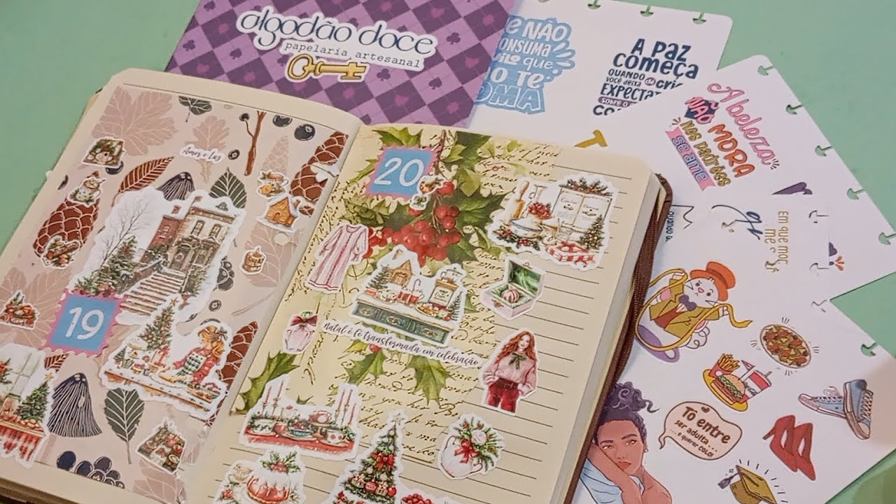 2️⃣1️⃣🦎🎄Colocando em dia o desafio de natal da Kimo + Calendário do Advento 