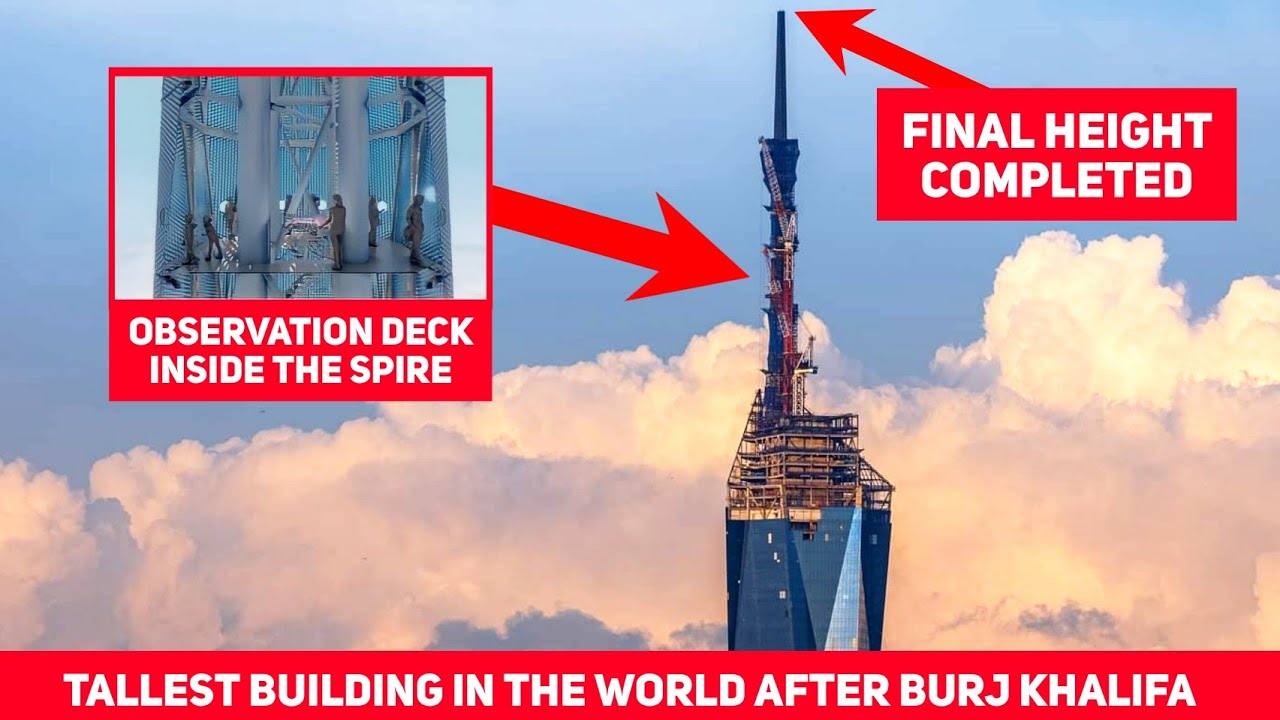 Finally, Malaysia Completes the World's Second Tallest Building's Spire!