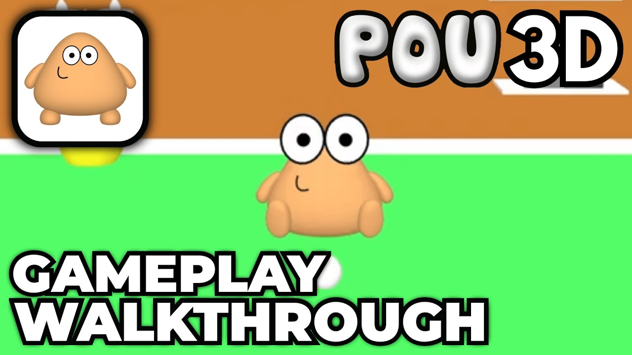 Pou 3D - Gameplay Walkthrough (All Minigames)