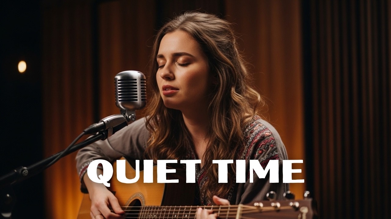 Intimate Acoustic Slow Rock Session | Gentle Female Voice for Deep Thinking