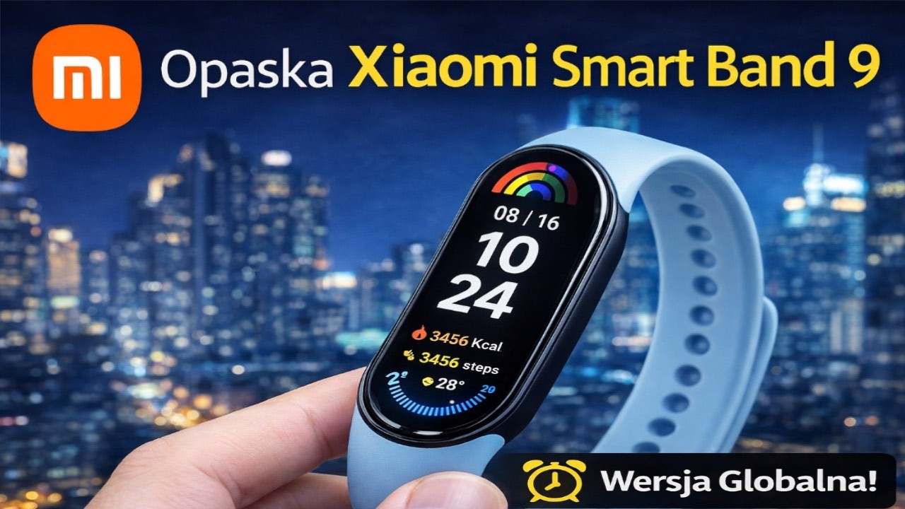 Lekka i wygodna opaska na co dzień — Xiaomi Smart Band 9 w użyciu
