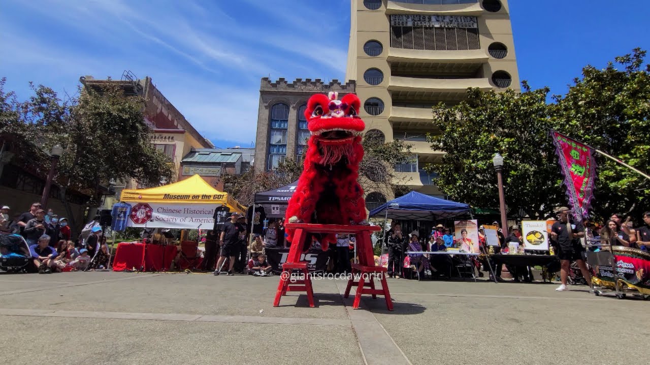 2023 Chinatown Lion Dance Festival ~ Portland White Lotus Lion Dance