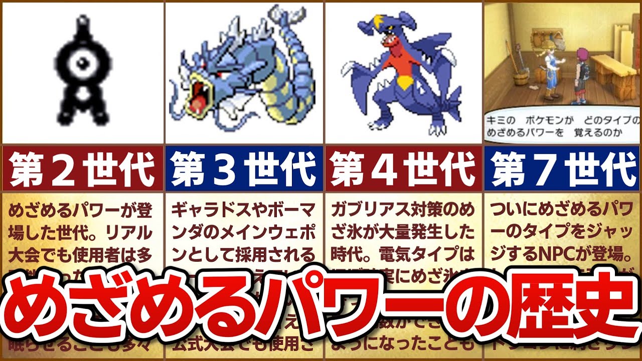 【なぜ消えた？】対戦環境におけるめざめるパワーの歴史