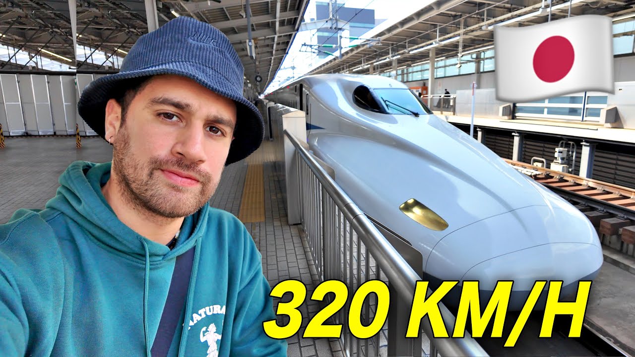 Вот насколько СОВЕРШЕННЫ японские СКОРОСТНЫЕ ПОЕЗДА 🇯🇵 | Синкансэн и гора Фудзи