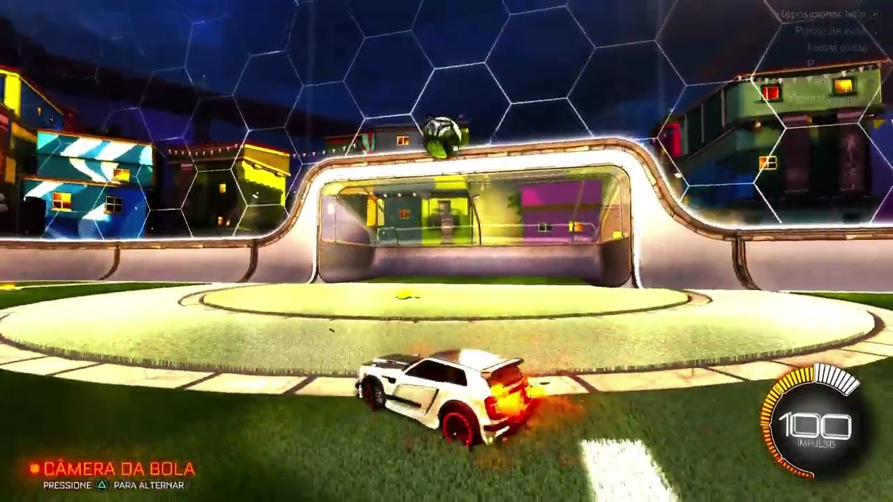 JOGANDO ROCKET League COM Kabilera