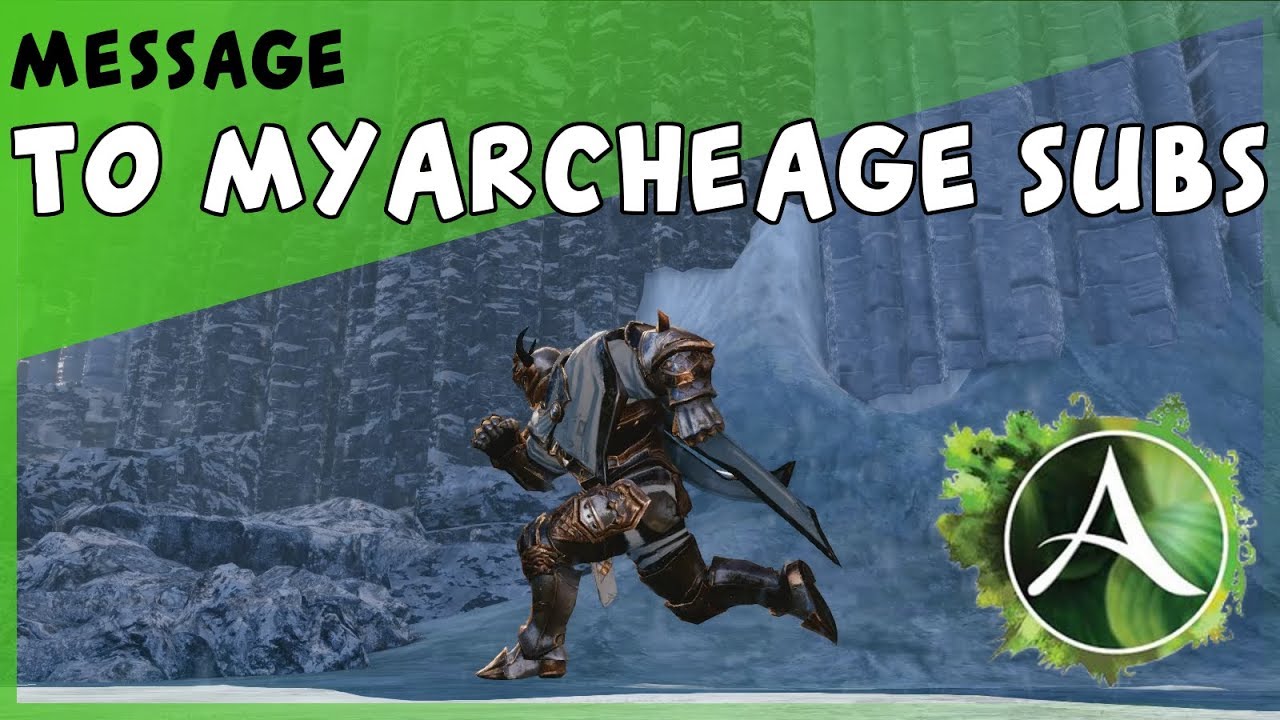 ArcheAge - Why I won't be making so many AA videos in 2018 ( to my ArcheAge subs)