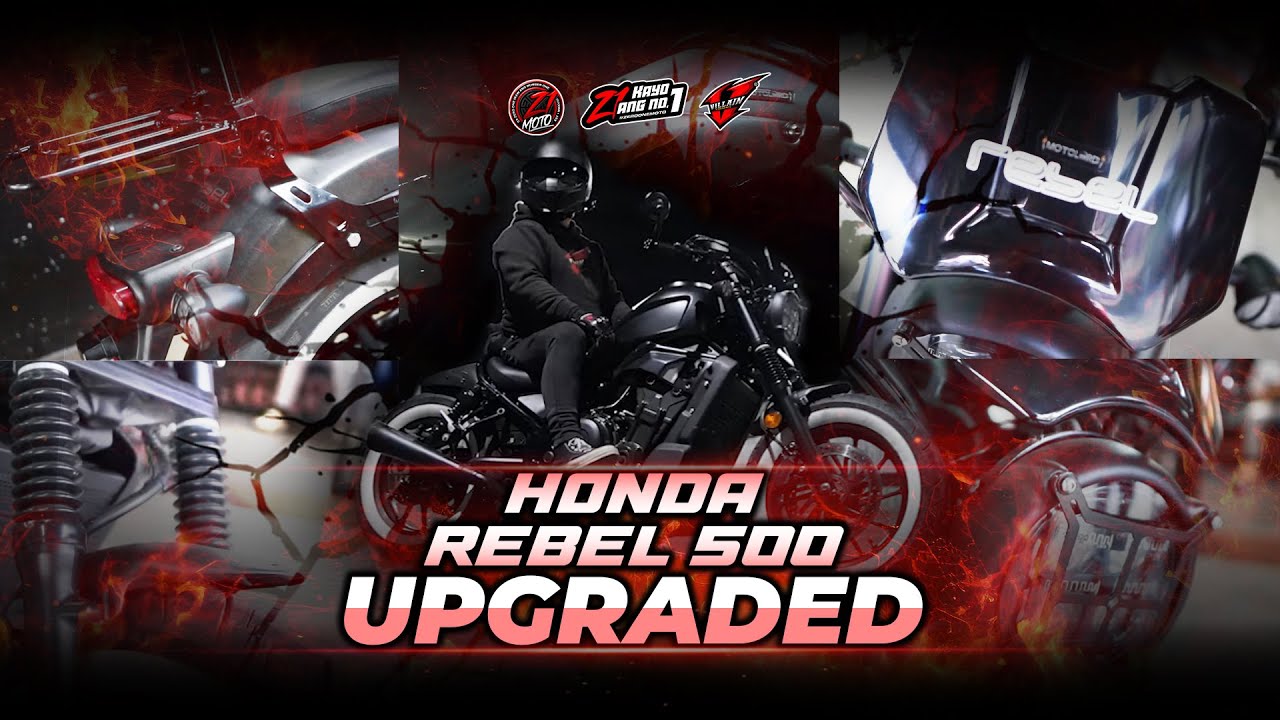 Honda Rebel 500 upgrade