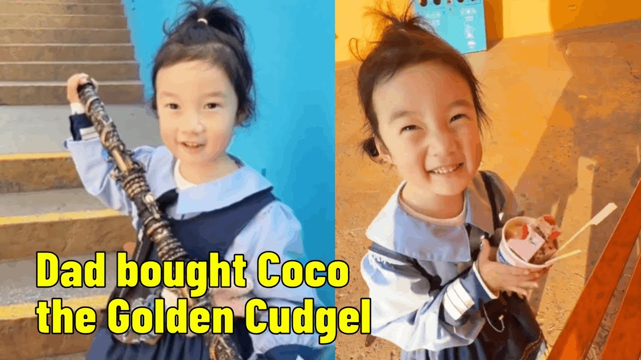 Coco, Now Possessing Black Goku's Weapon, The Golden Cudgel, Immediately Became Brave.