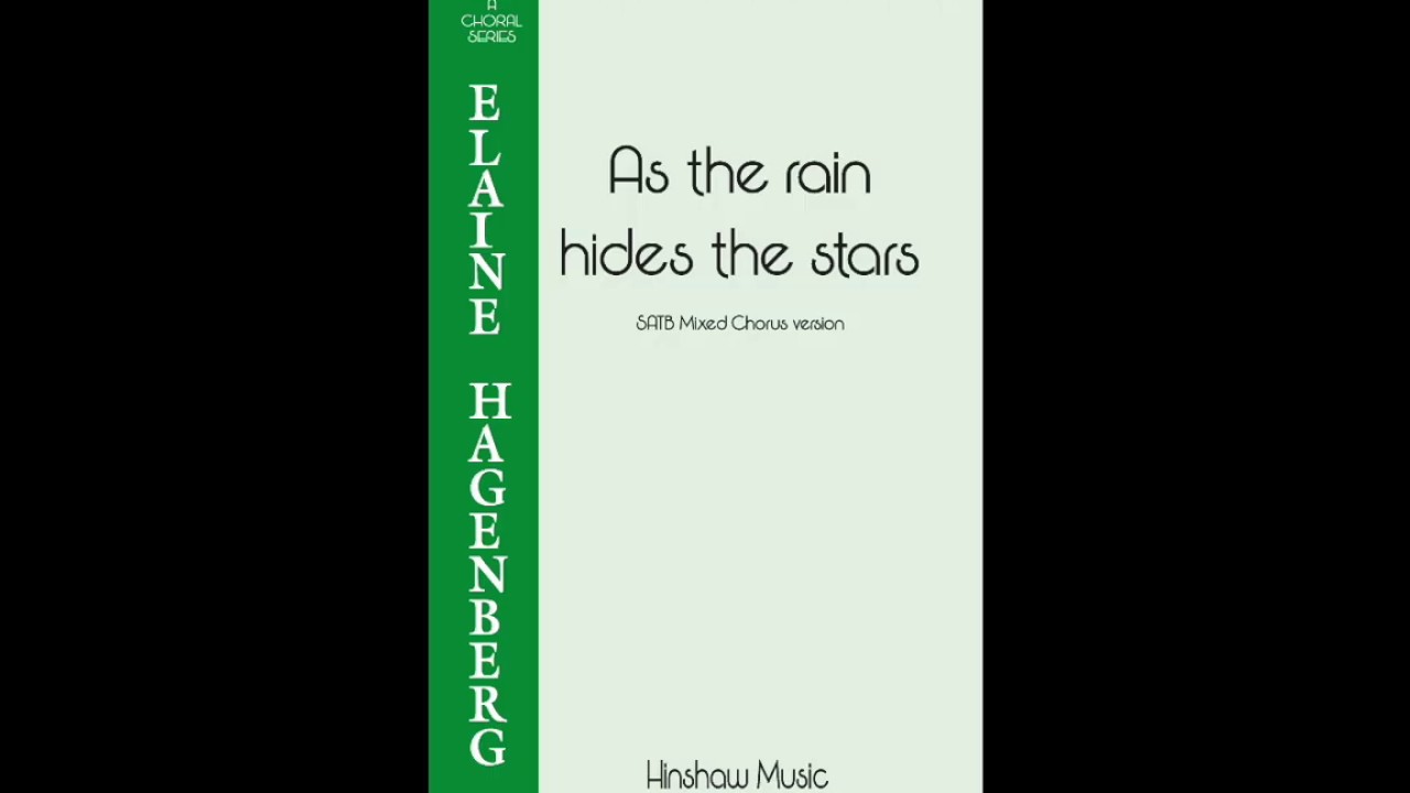 As The Rain Hides The Stars