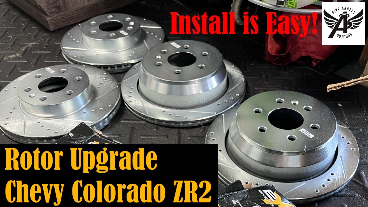 How to Replace the Rotors on a Chevy Colorado ZR2