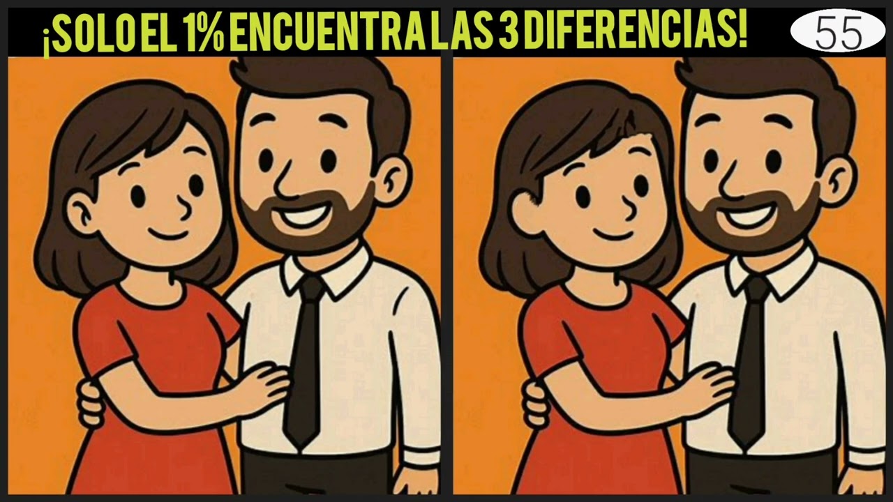 Encuentra 3 Diferencias entre las Imágenes | Versión /61