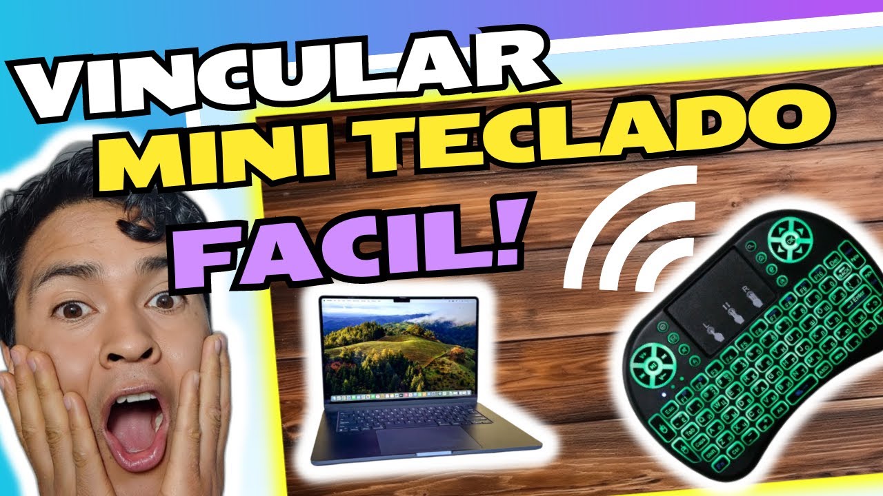 Vincular nuevo receptor con Mini Teclado RGB con Touchpad