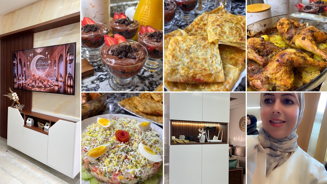 أخيراا جولة في مدخل بيتي🥰خزانة الأحذية بشكل جديد✅طاولة فطور مابين المالح ولحلو فأقل وقت ممكن💥