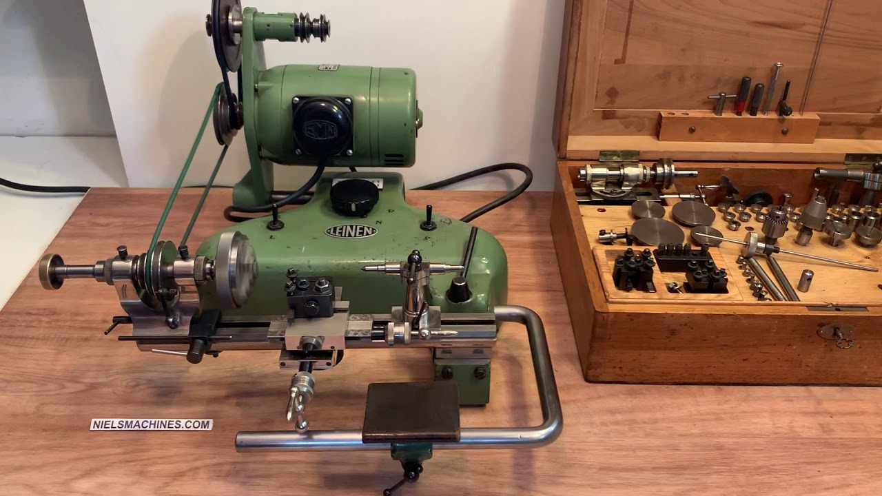 Boley Leinen Reform 8mm WW- Bed Watchmakers Lathe