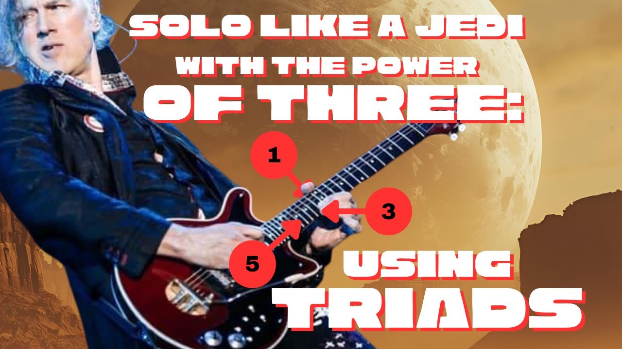 Unlock Melodic Guitar Solos with Triads | Essential Guitar Lesson for Rock & Blues Players