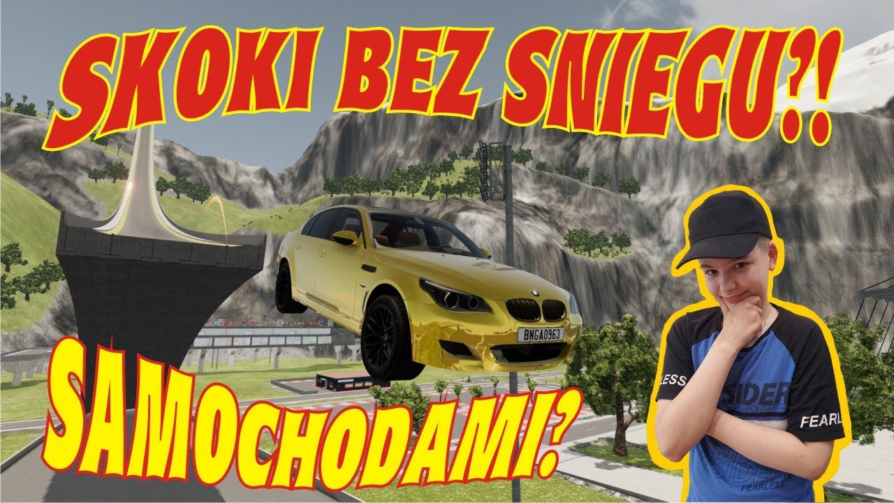 Skoki samochodami [BeamNG Drive PL #3]