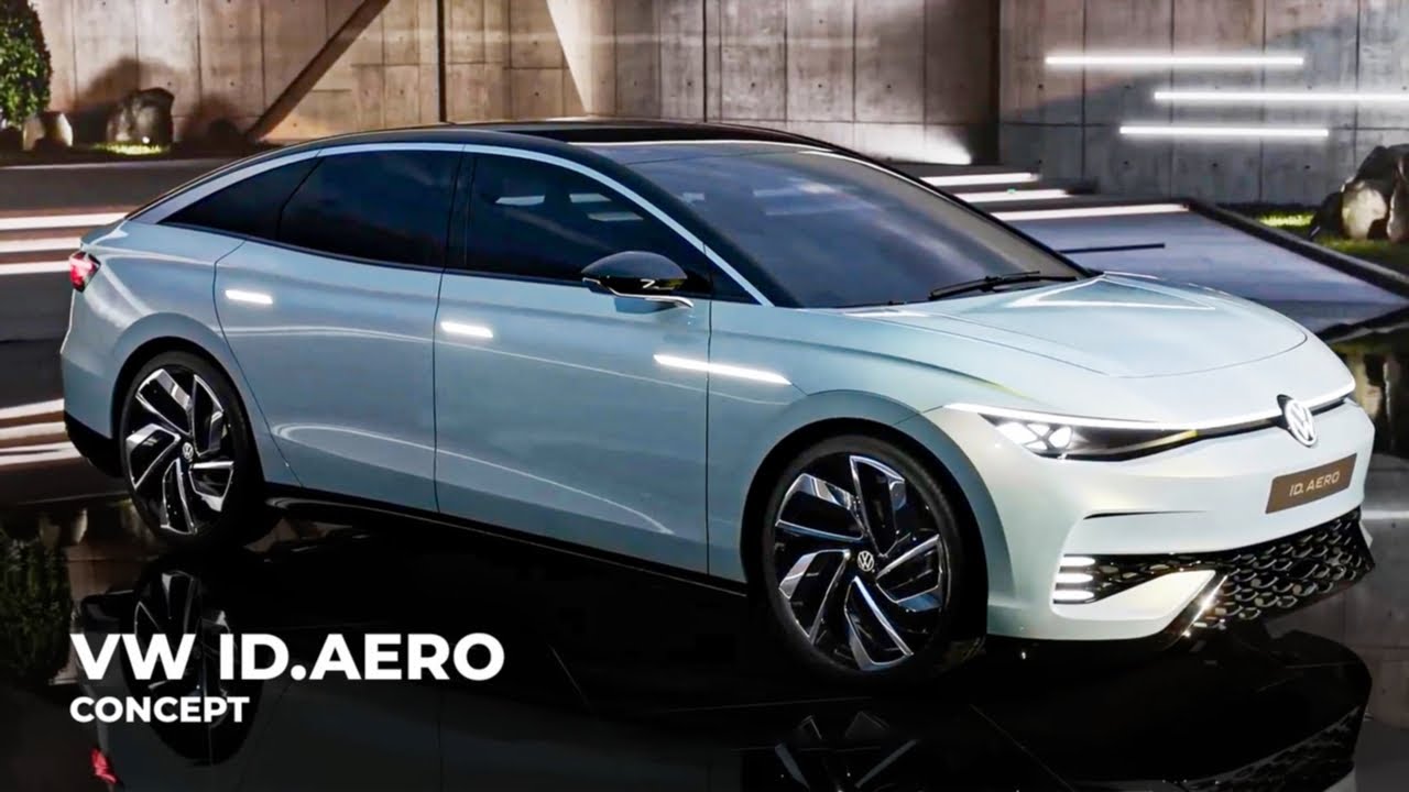 VW ID.Aero Concept officially revealed with 385 miles of range