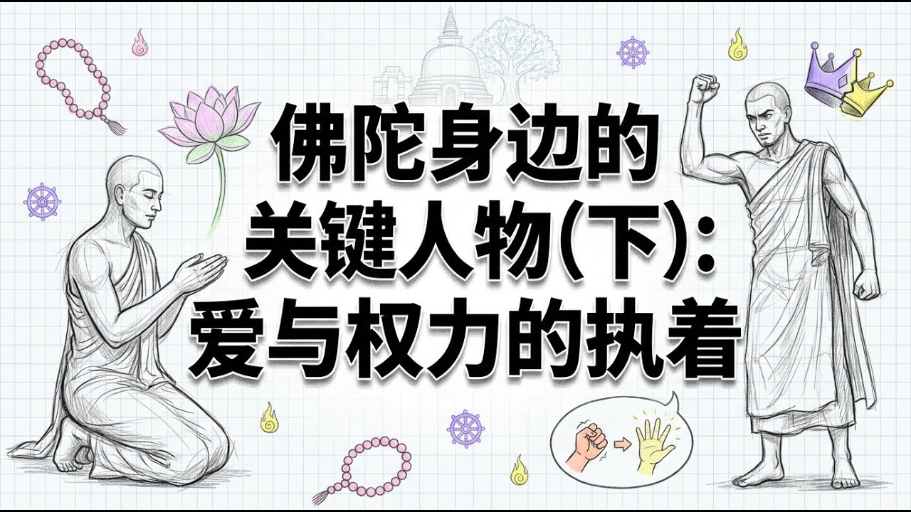 阿难 vs 提婆达多 | 爱与权力的终极执着 | 佛陀生命中的光与影
