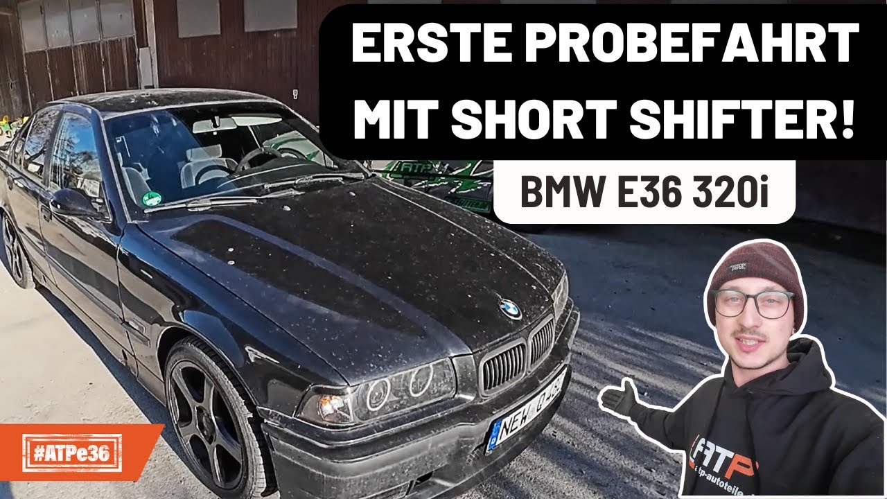 E36 Tuning:  nagelneuer Short Shifter und geschüsseltes Lenkrad 🤩