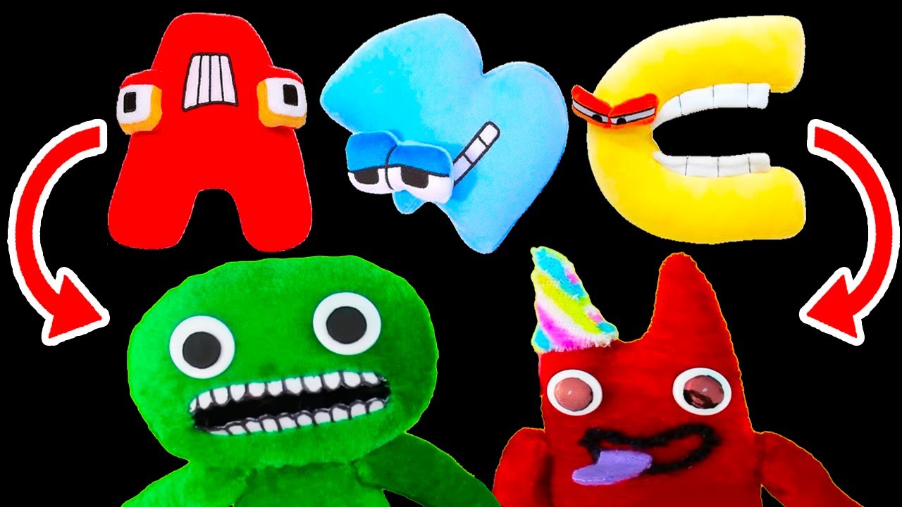 PLUSH ALPHABET LORE and GARTEN OF BANBAN