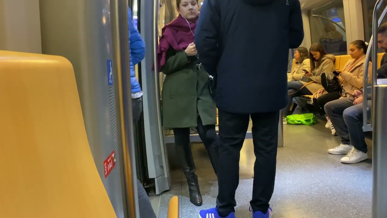 U-Bahn München C1 U3 Mitfahrt