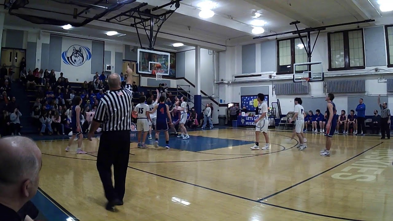 Mascenic vs. Gorham - DIV Basketball Playoff - Second Half [No Audio]