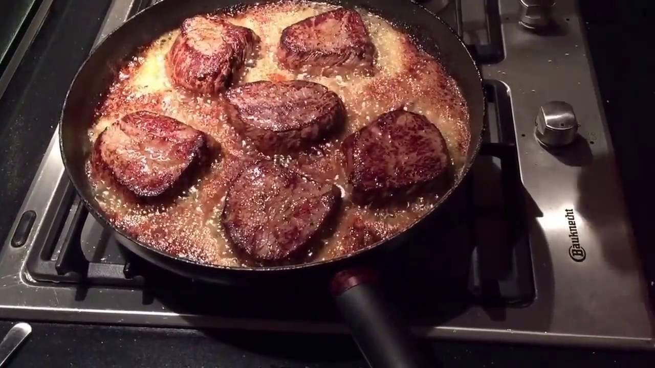 Ossenhaas, tournedos of biefstuk bakken hoe doe je dat?