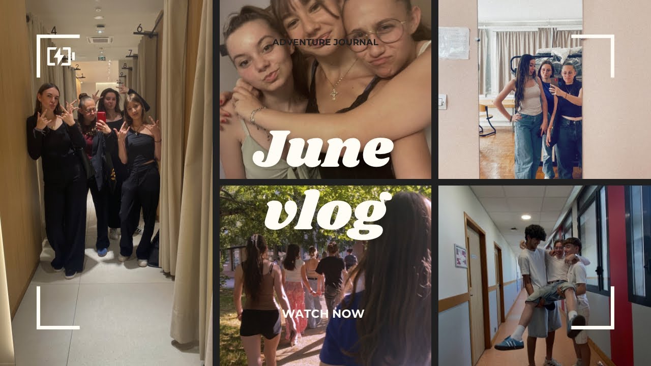 VLOG JUIN PARTIE 1 2025 ( oui presque 1 ans après je m’en excuse 🙏🏼) 
