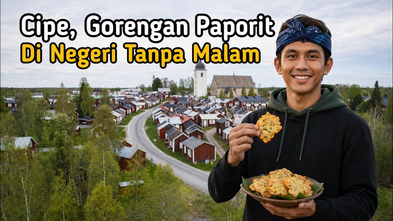 Cipe, Gorengan Khas Urang Sunda di Negara Tanpa Malam #Kuliner #Swedia