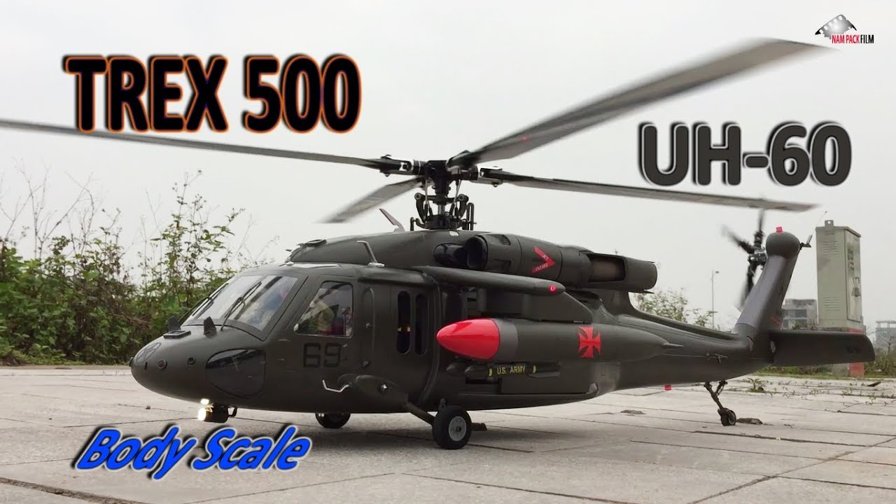 Trực Thăng UH-60 M&ocirc; H&igrave;nh Điều Khiển Từ Xa || NamPack