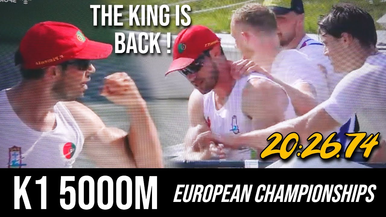 K1 5000m EUROPEAN CHAMPIONSHIPS 2024 SZEGED 🔥 FERNANDO PIMENTA CHAMPION 👀 The King of the 5 km
