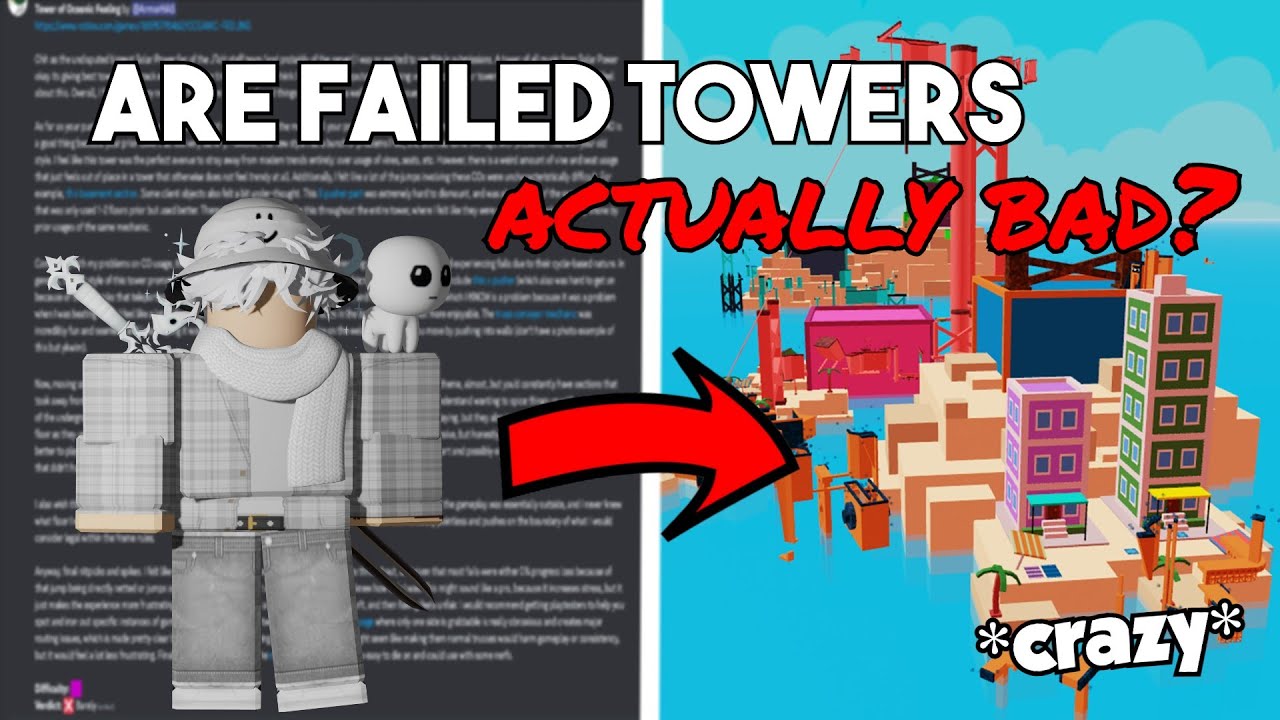 Are Failed JToH Towers, ACTUALLY Bad? (roblox)