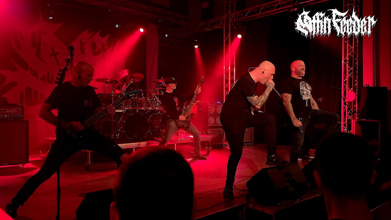 COFFIN FEEDER - Sven and Julien - vocal (BENIGHTED) - Ostrava - Barrak - 18.11.2024