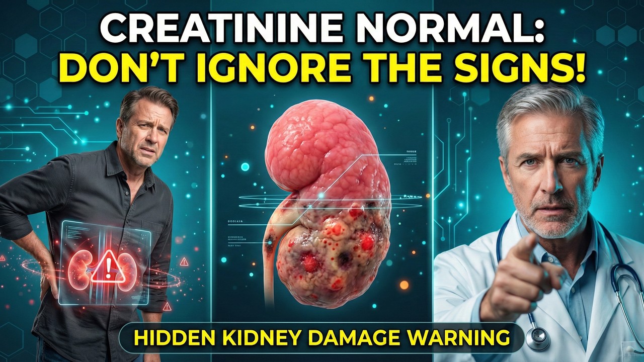 DANGEROUS!..Creatinine Normal But Kidneys Still Weak – How? (Not What You Think)