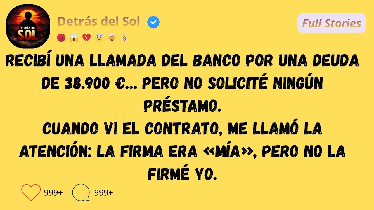 Me suplantaron la identidad: préstamo falso, amenazas y traición familiar