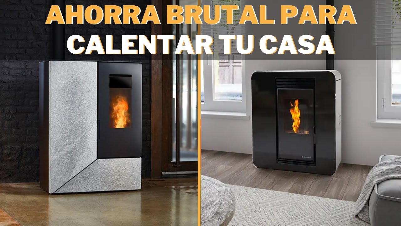 Estufa de Pellets Canalizable: El SECRETO para Calentar 120m&sup2; con 2&euro;/d&iacute;a