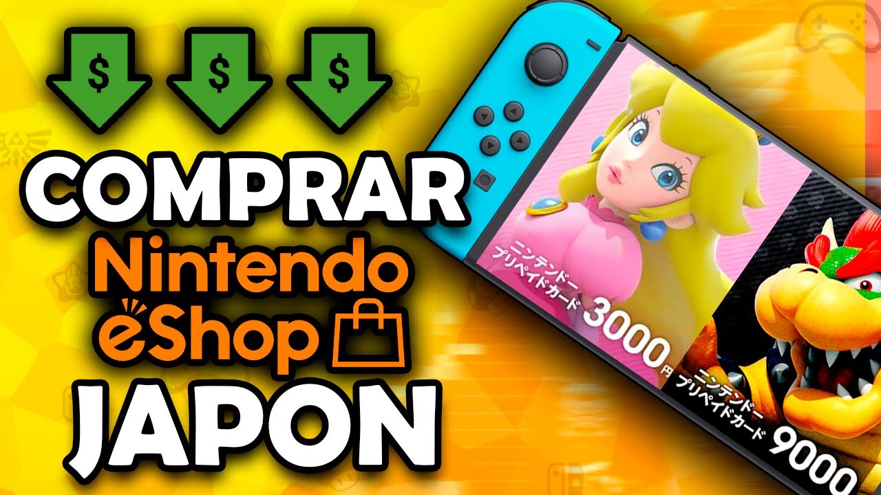 COMO COMPRAR Juegos de Nintendo Switch en la Eshop de JAPON mediante Amazon Japon