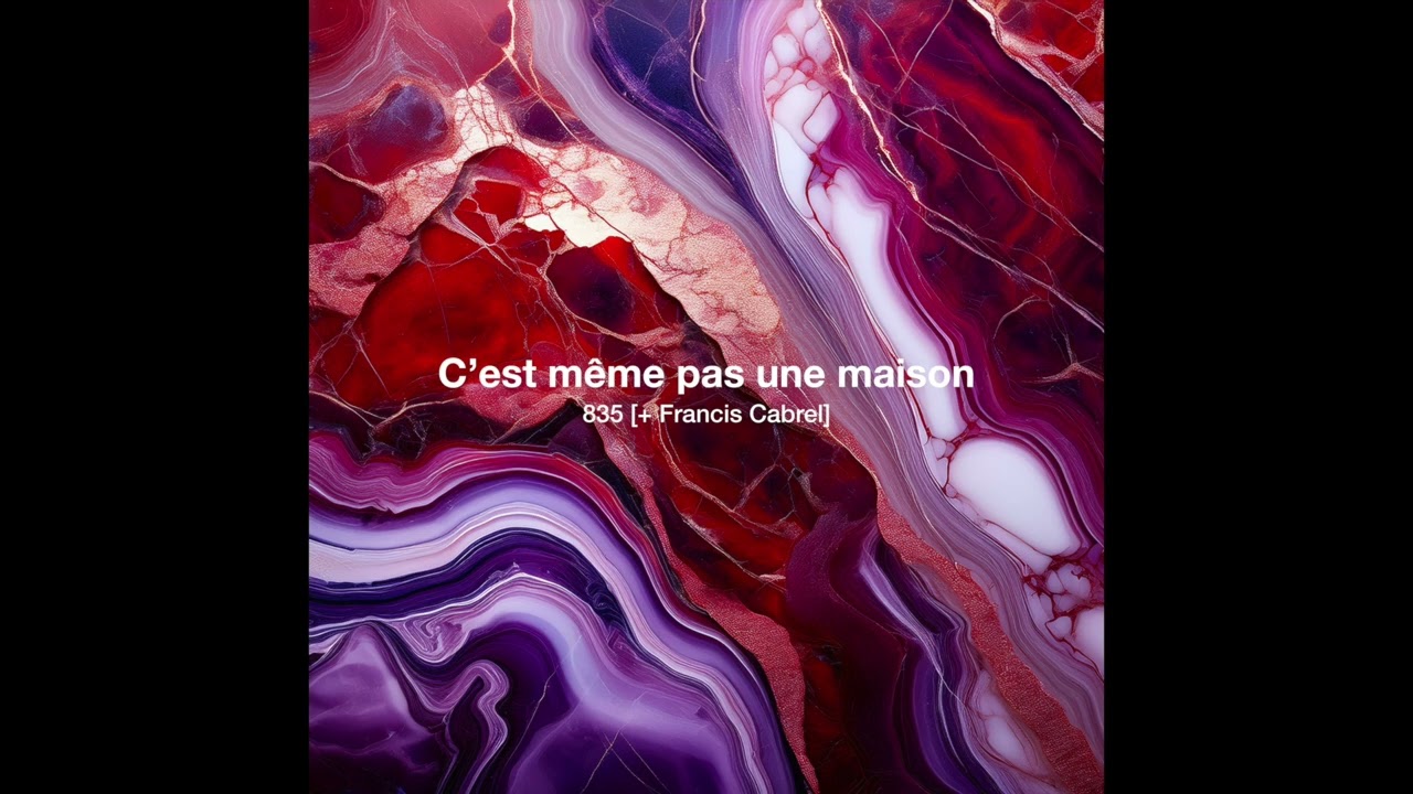 C'est même pas une maison [+ Francis Cabrel]