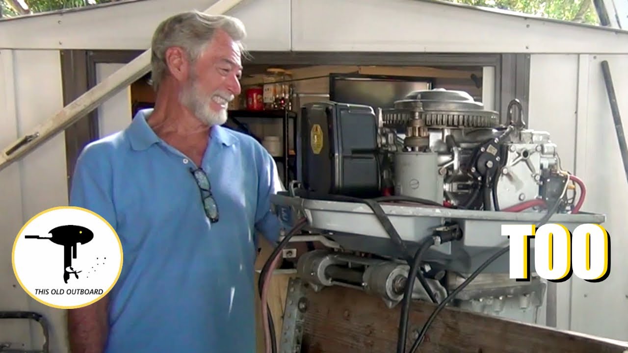 История 55-сильного Evinrude продолжается, но звучит он великолепно! ЭТОТ СТАРЫЙ ПОДВЕСНОЙ МОТОР