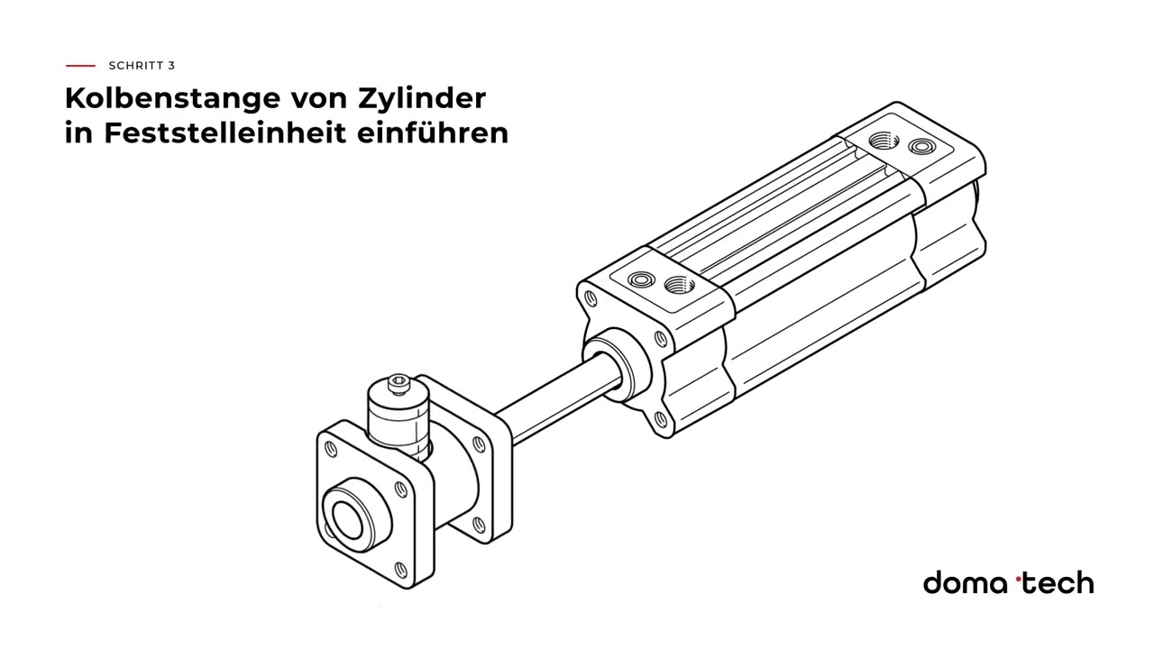 Montageanleitung Feststelleinheit