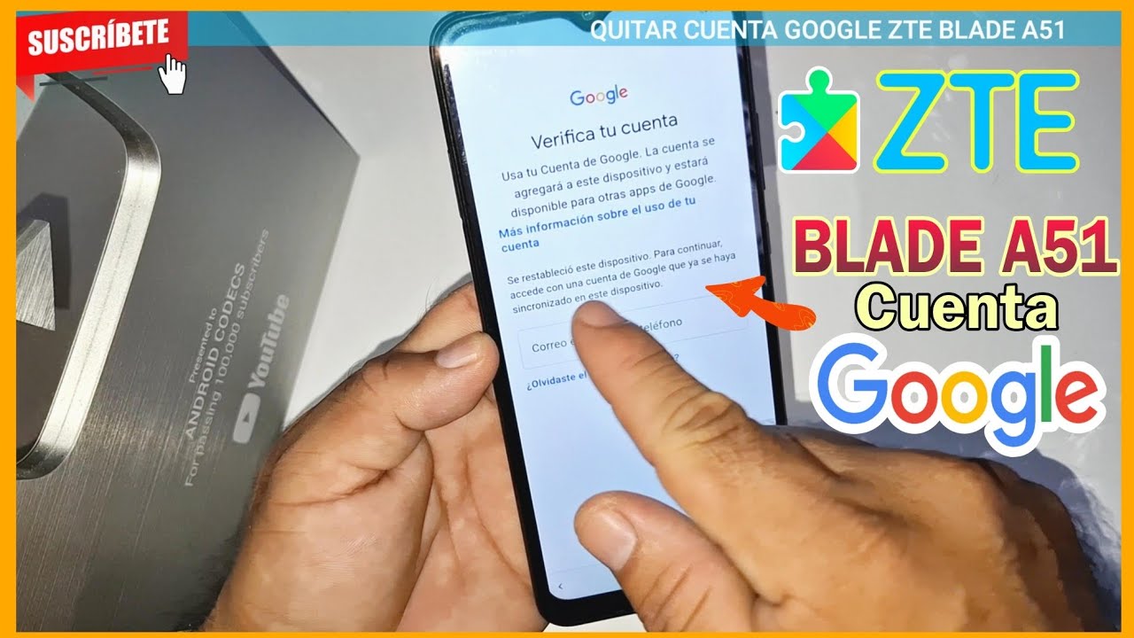 Quita la cuenta GOOGLE  del ZTE BLADE A51 inhabilitando la PLAY SERVICES |ANDROID 11|