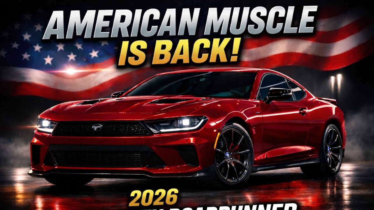 2026 Plymouth Roadrunner Is Back The Ultimate American Muscle!