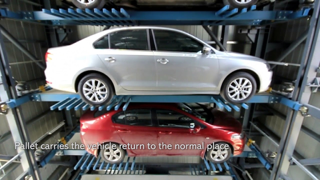 PCS tower parking system Comb type