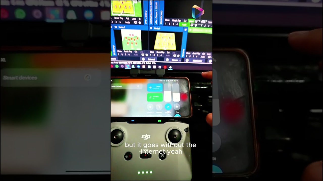🔴 Live Streaming DRONE to VMIX Without RC Pro Remote