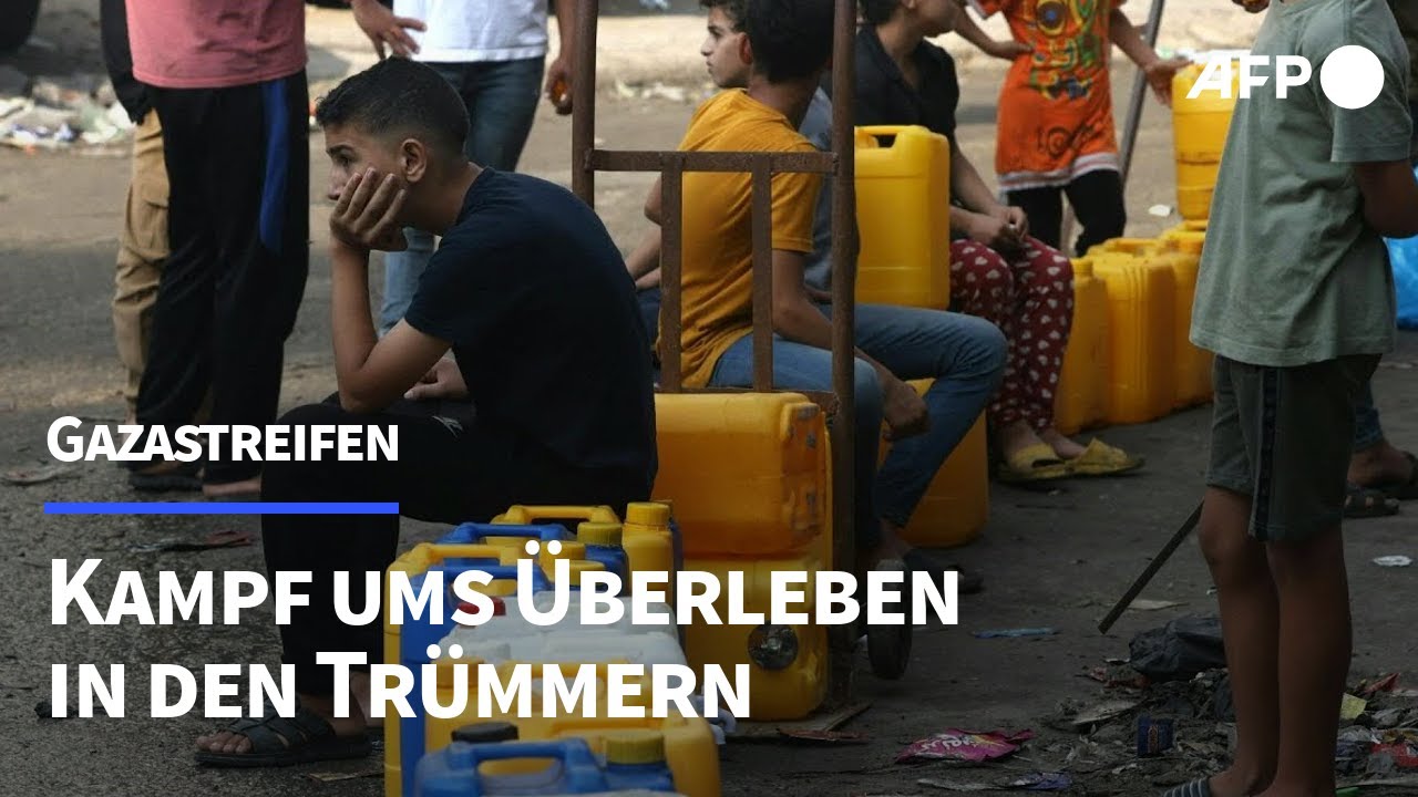 Kampf ums Überleben in den Trümmern von Gaza | AFP