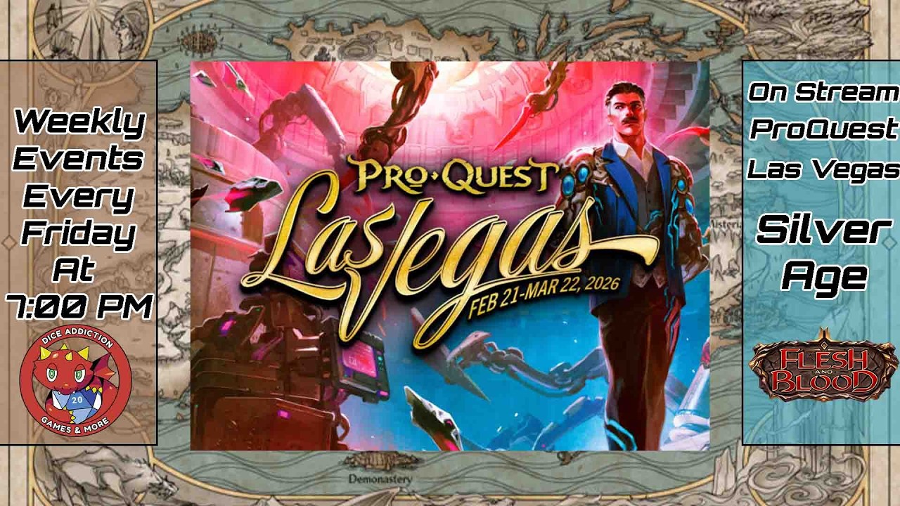 Flesh and Blood ProQuest  Las Vegas Live from Dice Addiction Tulsa