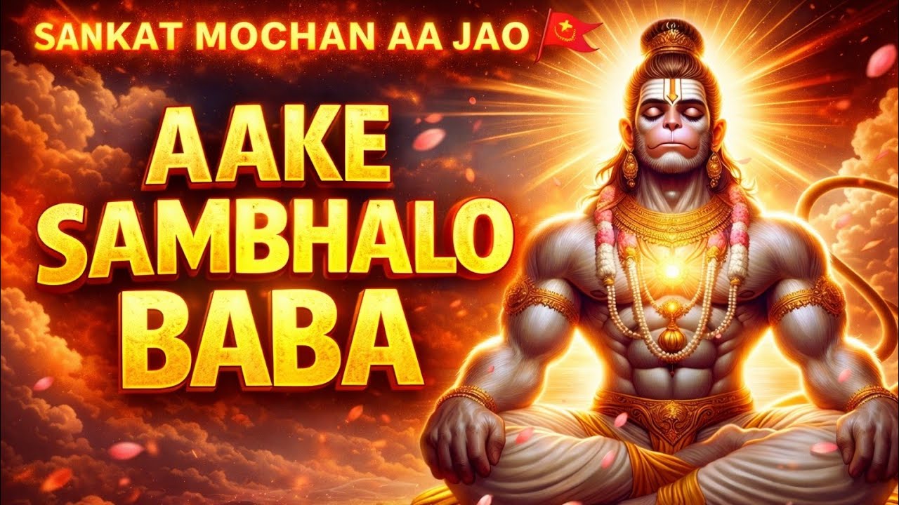 Aake Sambhalo Baba 🚩 | Powerful Bajrangbali Bhakti Song 2026 | Jai Hanuman | Sankat Mochan Song