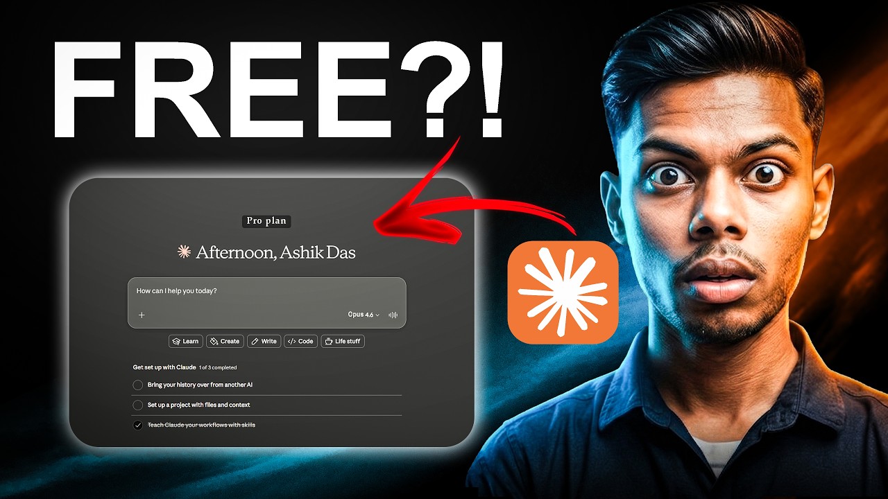 How to Get Free Claude Pro Subscription | Claude Ai anthropic